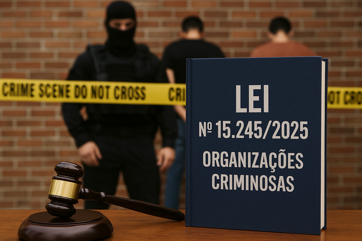 Lei nº 15.245/2025 (Alteração Importante) – Promove alterações com o objetivo de endurecer a repressão às estruturas criminosas e proteger mais eficazmente os agentes públicos que atuam na linha de frente dessa luta.